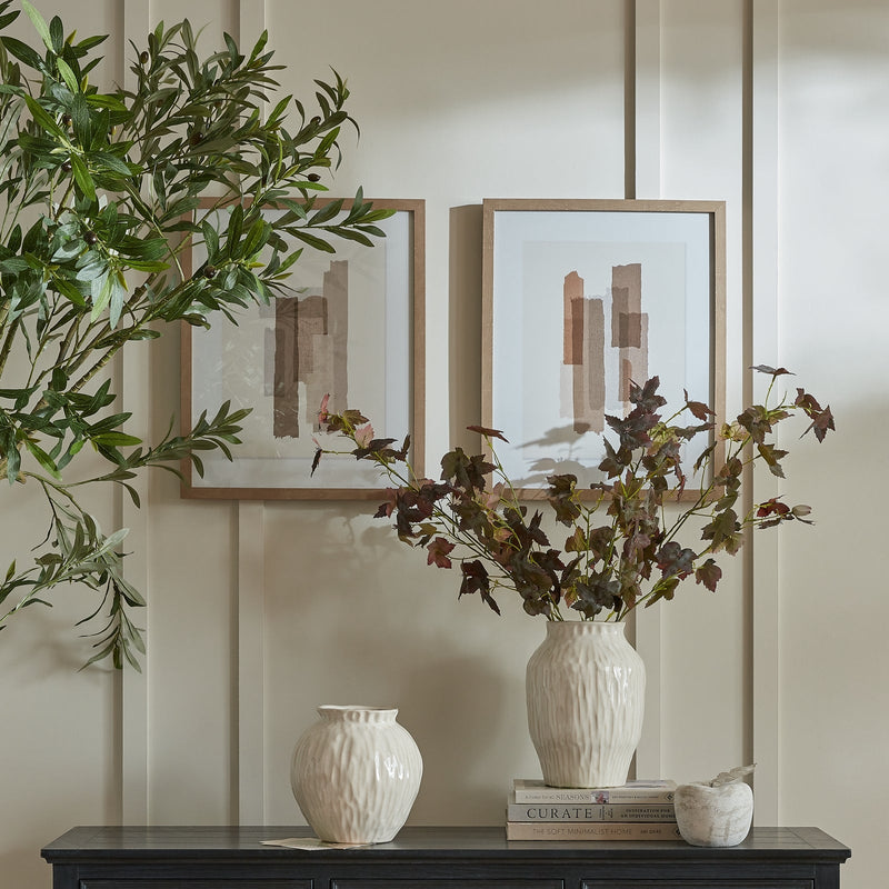 Tydis Art Mounted In Wooden Frame by Hill Interiors