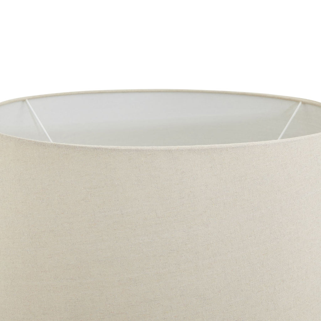Darcy Antique White Table Lamp With Linen Shade