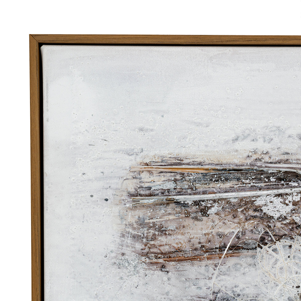 Ethereal Hand Painted Canvas In Frame by Hill Interiors