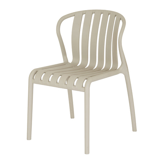Axis Putty Grey Chair - Side view | LA Home Decor