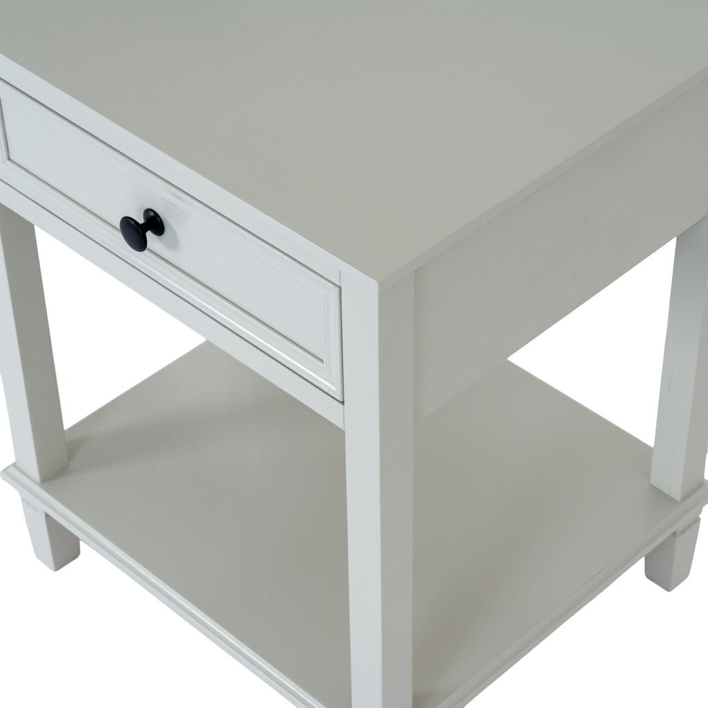 Hill Interiors Belmont Collection 1 Drawer Side Table