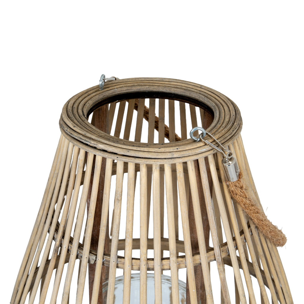 Medium Ellipse Lantern With Glass Holder