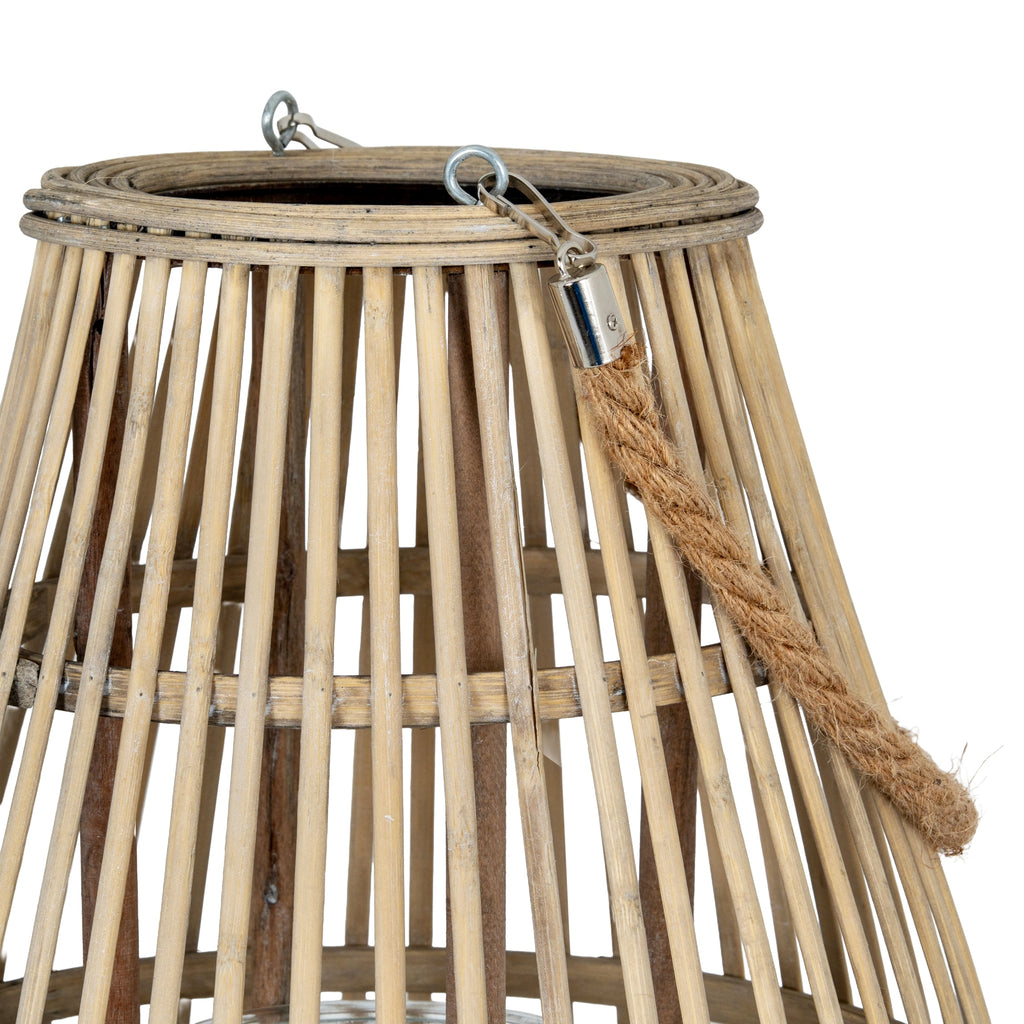 Medium Ellipse Lantern With Glass Holder