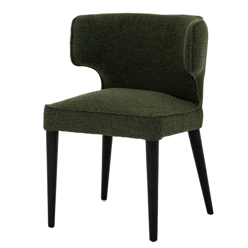 Avia Moss Dining Chair - Side view | LA Home Decor