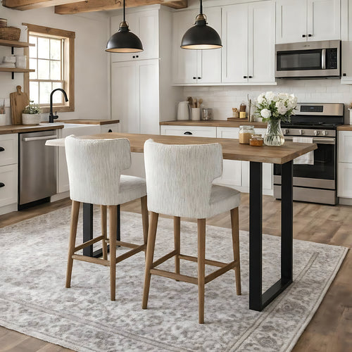 Avia Mist Barstool - Main product image | LA Home Decor