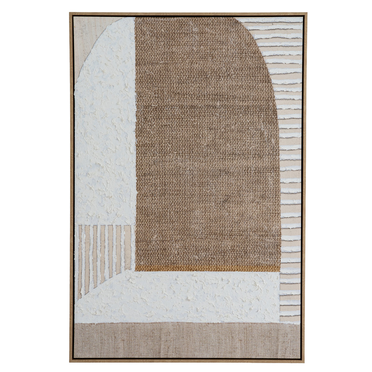 Petra Hand Painted Canvas In Frame by Hill Interiors