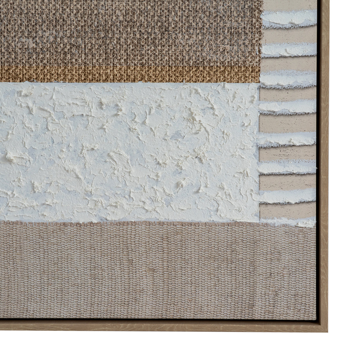 Petra Hand Painted Canvas In Frame by Hill Interiors