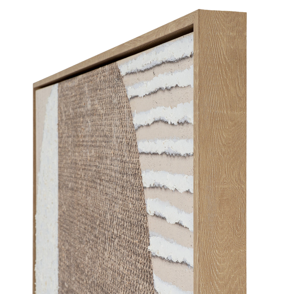 Petra Hand Painted Canvas In Frame by Hill Interiors