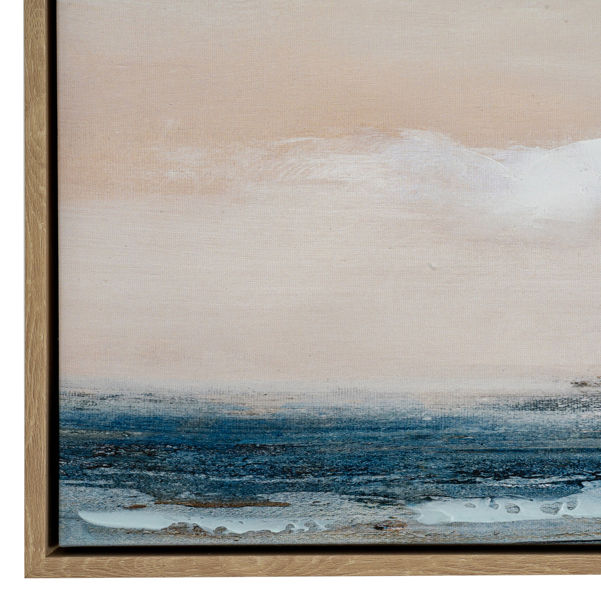 Ondra Hand Painted Canvas In Frame by Hill Interiors