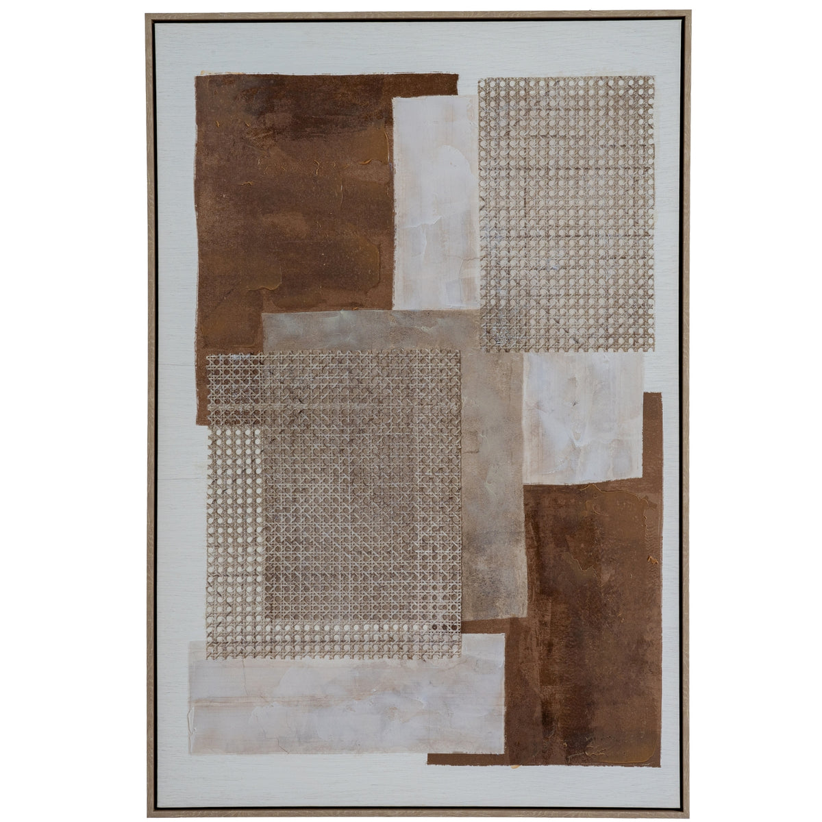 Sedora Hand Painted Canvas In Frame by Hill Interiors