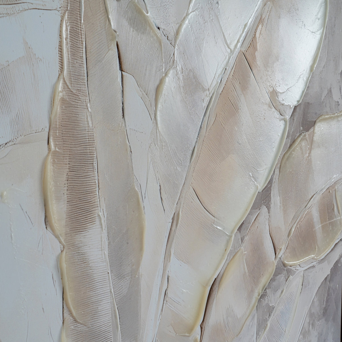 Folira Hand Painted Canvas In Frame by Hill Interiors