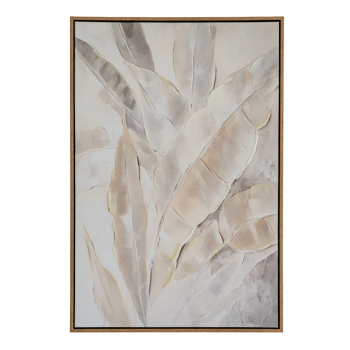 Folira Hand Painted Canvas In Frame by Hill Interiors