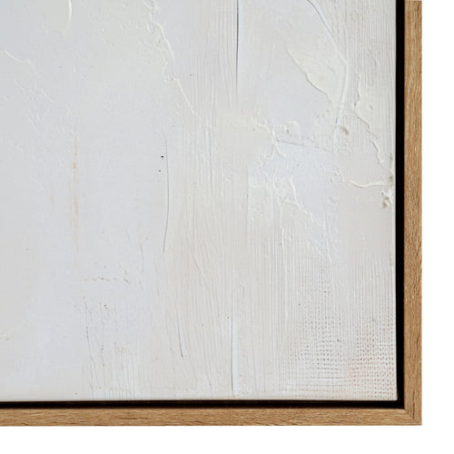 Ashenra Hand Painted Canvas In Frame by Hill Interiors