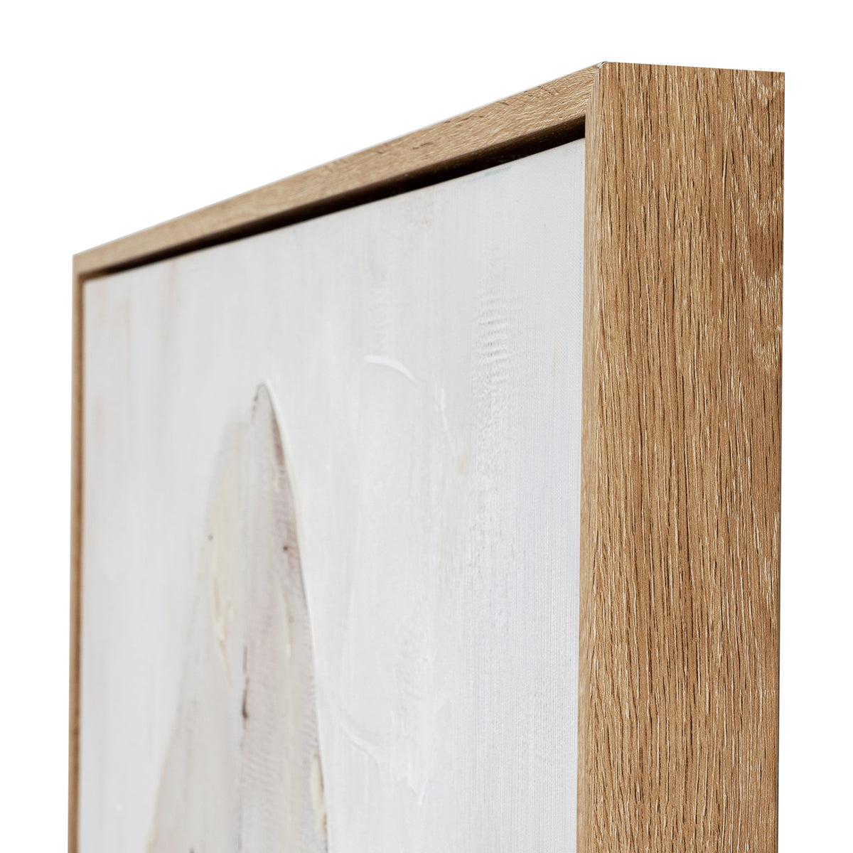 Ashenra Hand Painted Canvas In Frame by Hill Interiors