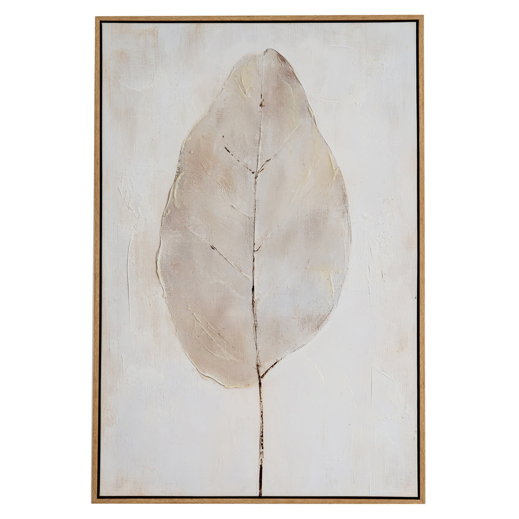 Ashenra Hand Painted Canvas In Frame by Hill Interiors