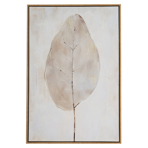 Ashenra Hand Painted Canvas In Frame by Hill Interiors