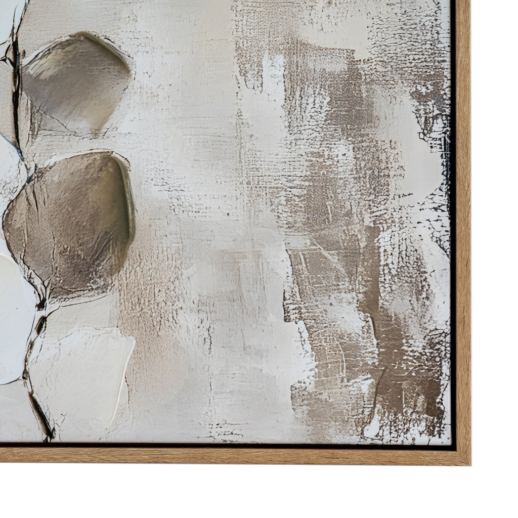 Mistora Hand Painted Canvas In Frame by Hill Interiors