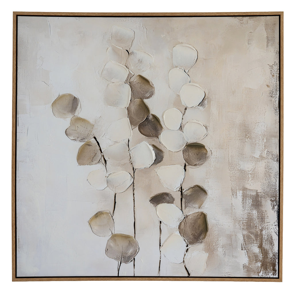 Mistora Hand Painted Canvas In Frame by Hill Interiors