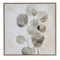Silvra Hand Painted Canvas In Frame by Hill Interiors
