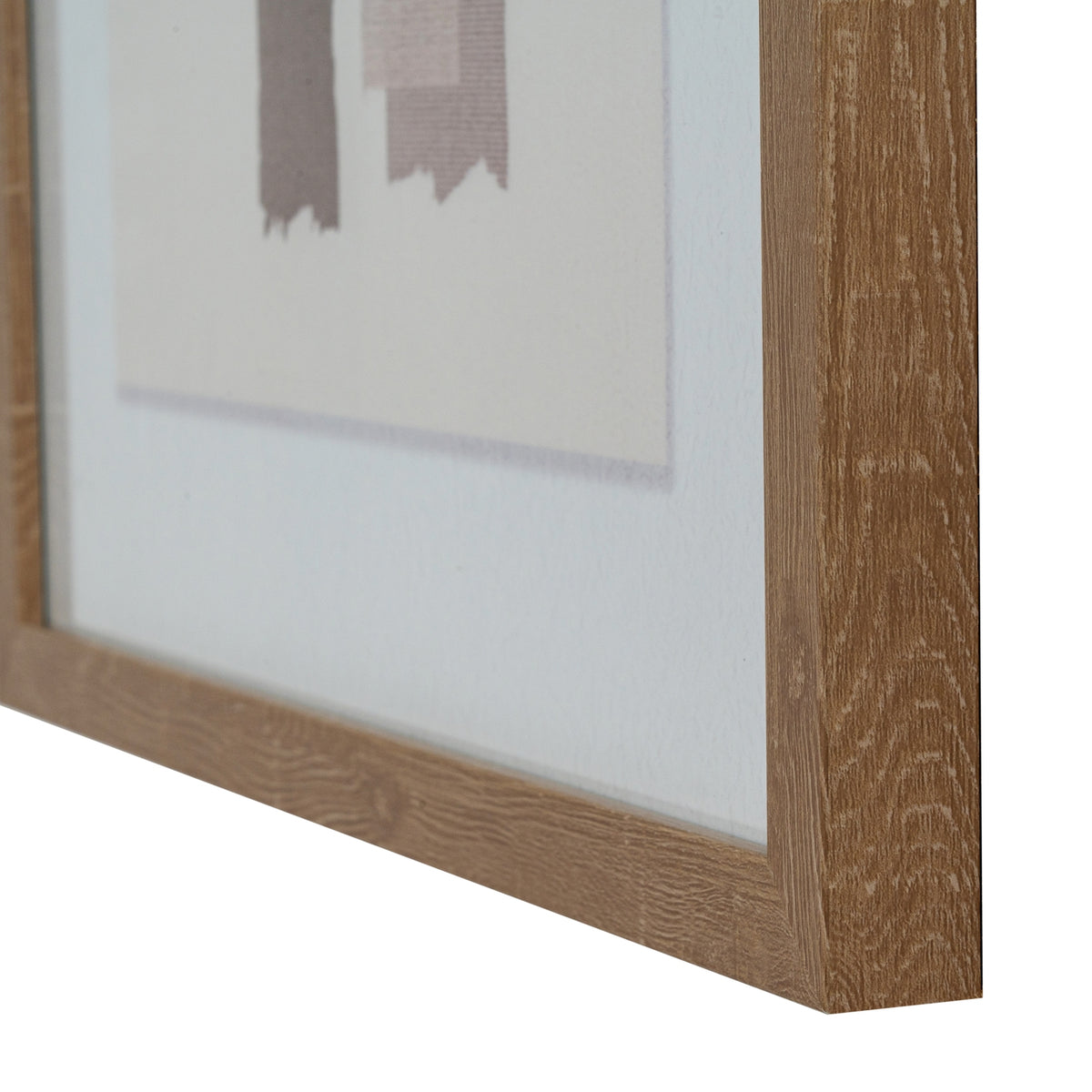 Terran Art Mounted In Wooden Frame by Hill Interiors