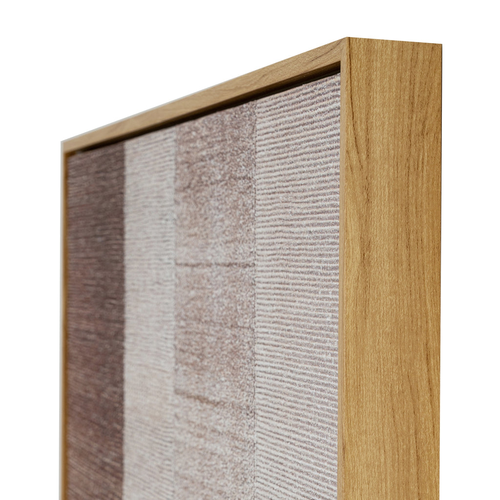Ivora Hand Painted Canvas In Frame by Hill Interiors