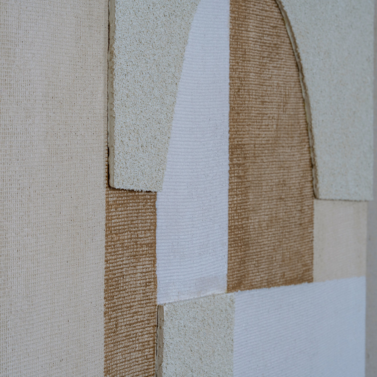 Portina Linen Textured Canvas in Frame by Hill Interiors