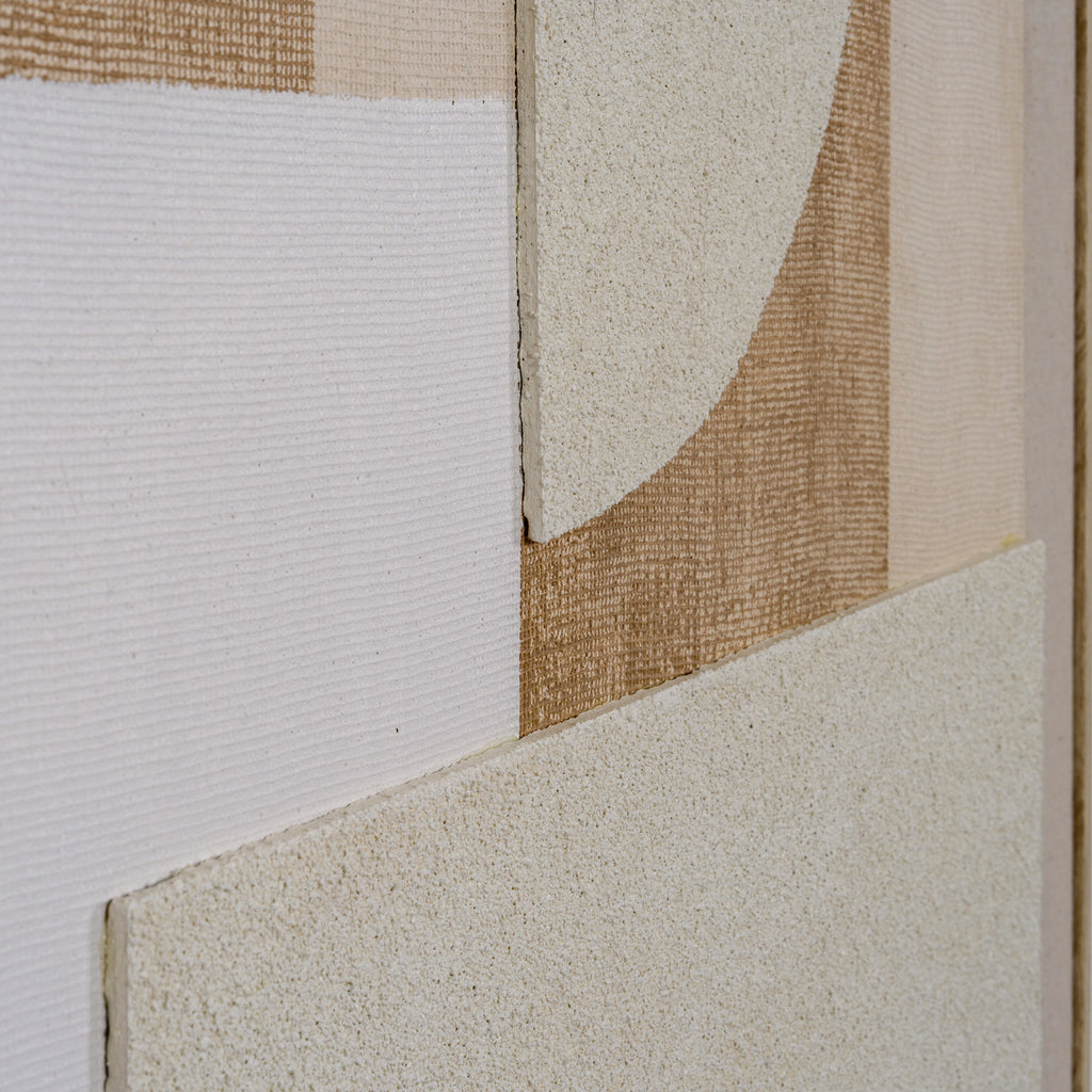 Lumera Linen Textured Canvas in Frame by Hill Interiors