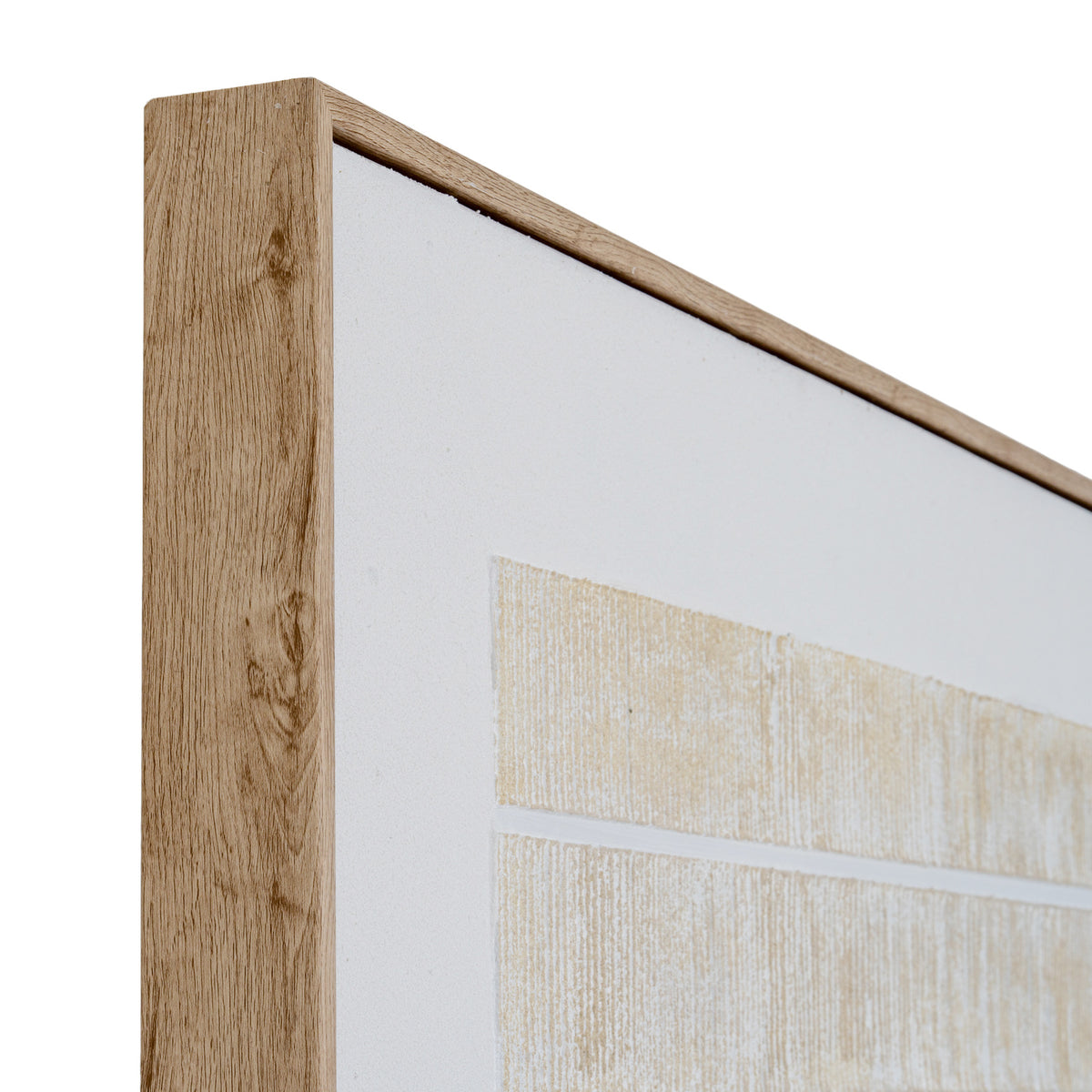 Sola Textured Line Canvas in Frame by Hill Interiors