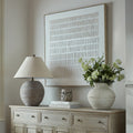 Sola Textured Line Canvas in Frame by Hill Interiors