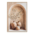 Siena Handpainted Canvas in Frame by Hill Interiors