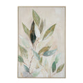 Willow Shade Handpainted Canvas in Frame by Hill Interiors