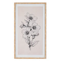 Sketchbook Hellebore in Frame by Hill Interiors