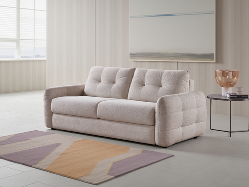Athens Sofabed Beige 3 Seater - Main product image | LA Home Decor