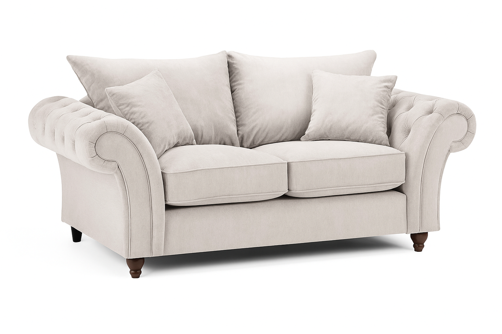 Windsor Fullback Sofa Stone 2 Seater